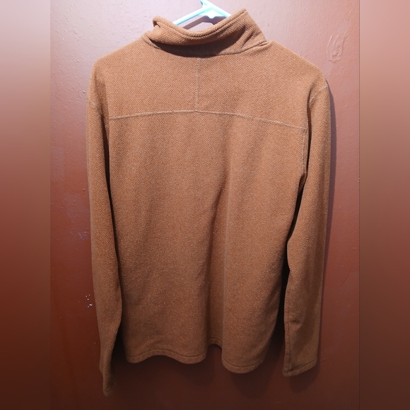 The North Face Men's Orange Half Zip-Up Sweater - Picture 4 of 4